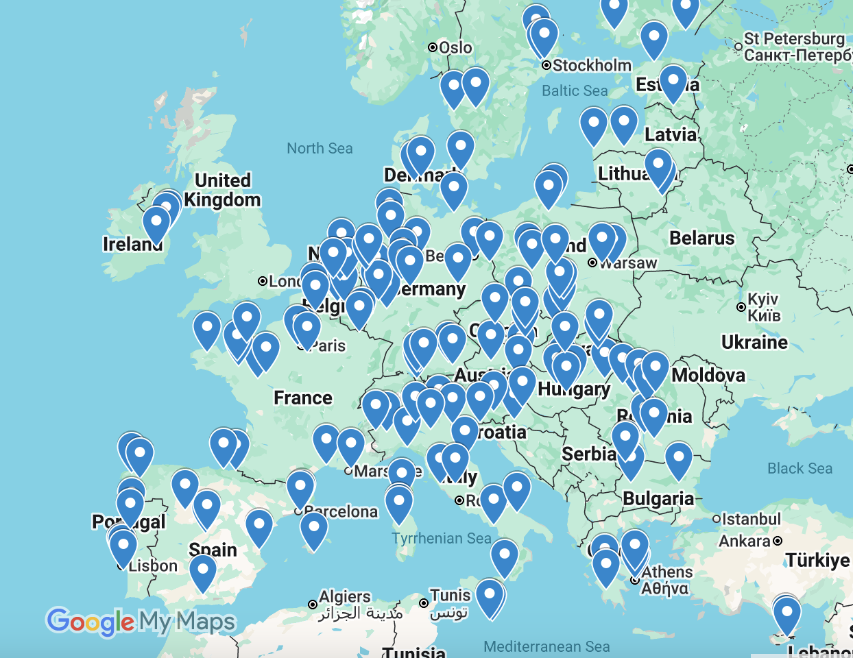 A European selection